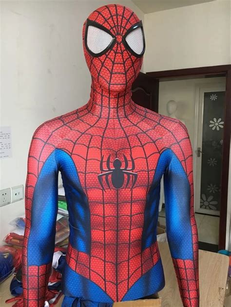 Aliexpress.com : Buy 2017 New Spider Man Superhero Costume 3D Print ...