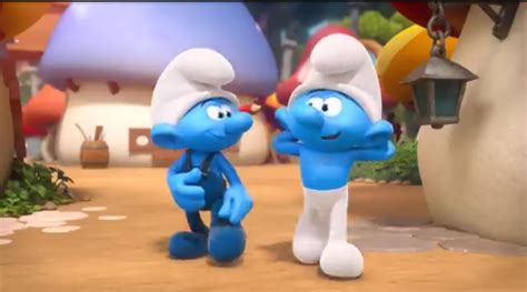 Hefty Smurf And Handy Smurf by SilverandloveBlaze on DeviantArt