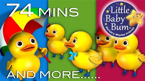 Five Little Ducks | Learn with Little Baby Bum | Nursery Rhymes for ...