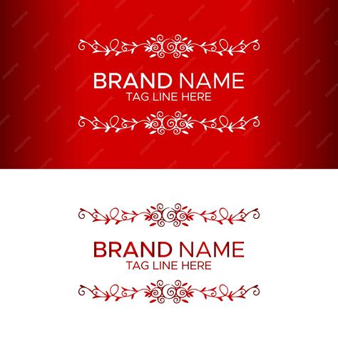 Premium Vector | Border Logo Design Template