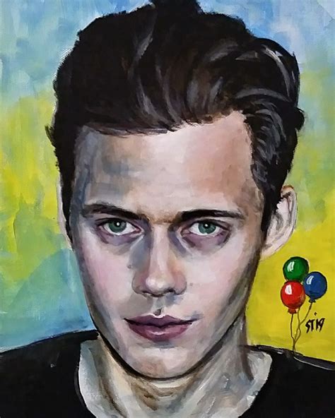 Happy Birthday Bill Skarsgard! | Bill skarsgard, Male portrait, Fan art