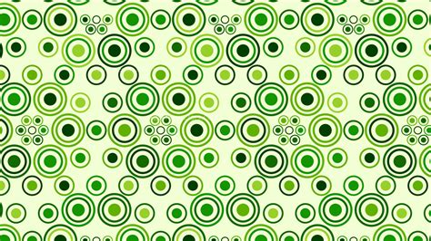 Green Circle Pattern