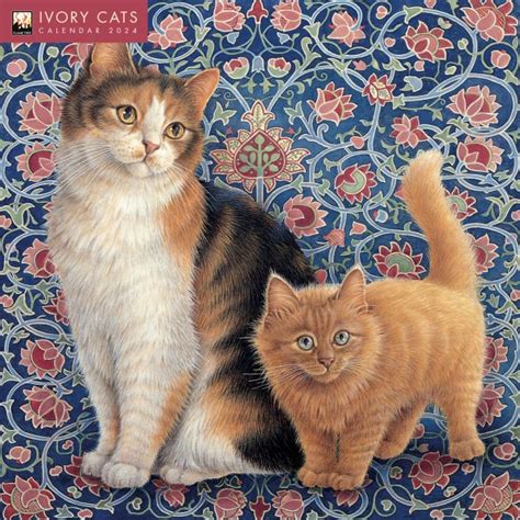 Cat Art Calendar 2024 - Daffy Laurie