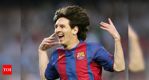 When Lionel Messi scored his first goal 15 years ago | Football News ...