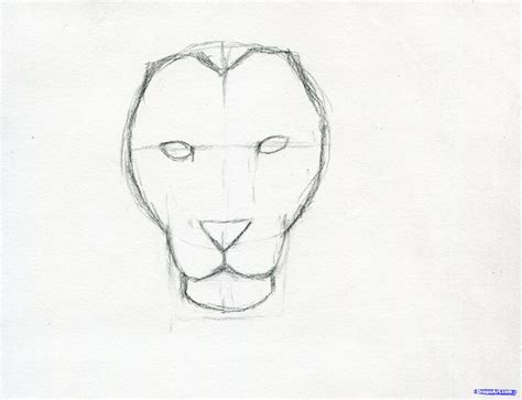 Más de 25 ideas increíbles sobre Lion face drawing en Pinterest