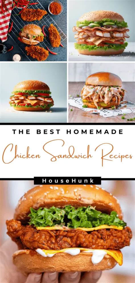 19 Delicious and Easy Chicken Sandwich Recipes for Every Taste - House Hunk