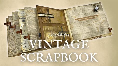 Vintage Scrapbook Design Templates On Behance, 60% OFF