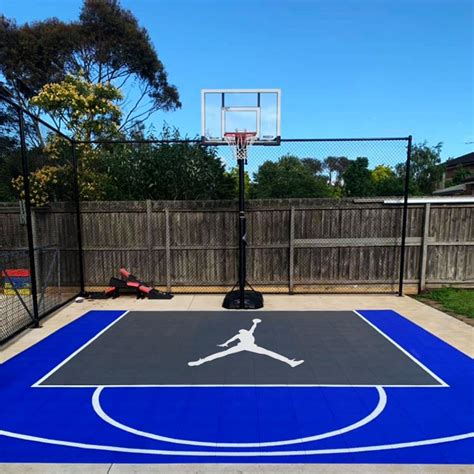 25x30 Feet Diy Outdoor Backyard Basketball Court Flooring | Images and ...