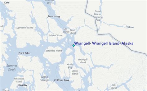 Wrangell, Wrangell Island, Alaska Tide Station Location Guide