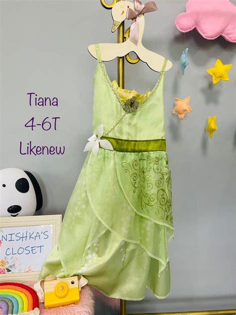 Disney Princess Tiana Costume, Babies & Kids, Babies & Kids Fashion on ...