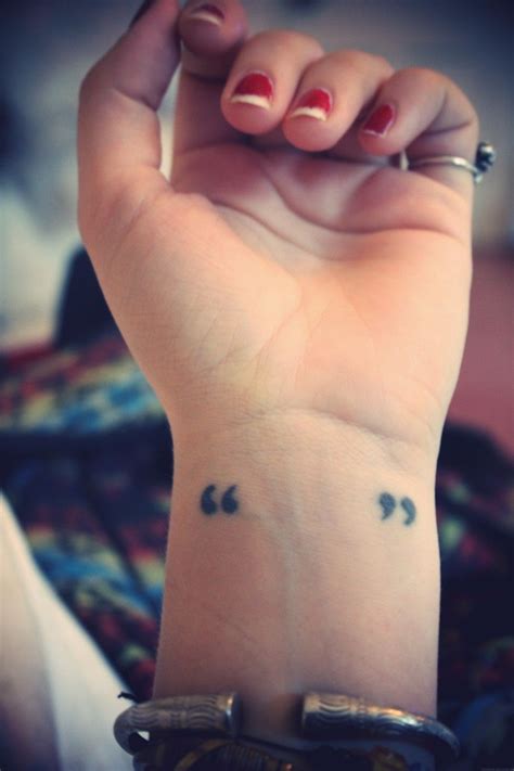 √ Quotation Marks Tattoo Meaning