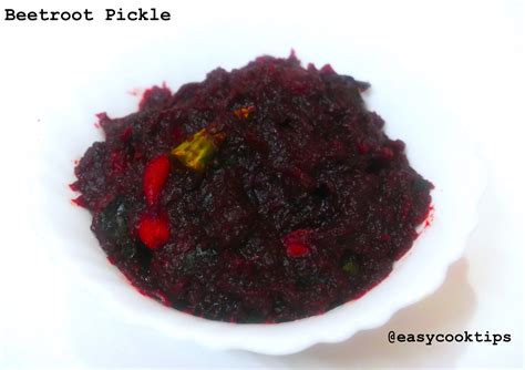 Beetroot Pickle-Pickle Recipes-Easycooktips