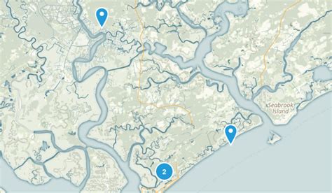 Edisto Beach State Park Campground Map