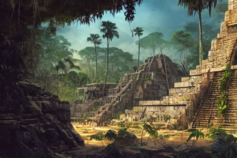 Mayan Temple Paintings