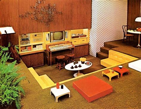 10+ 70S Retro Living Room - DECOOMO