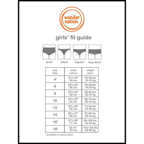 Wonder Nation Size Chart | ubicaciondepersonas.cdmx.gob.mx