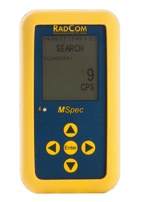 RadComm MSpec Personal Radiation Detector