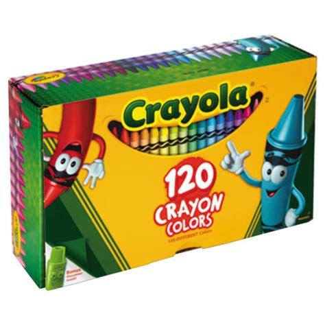 Crayola 526920 Classic 120 Assorted Crayons