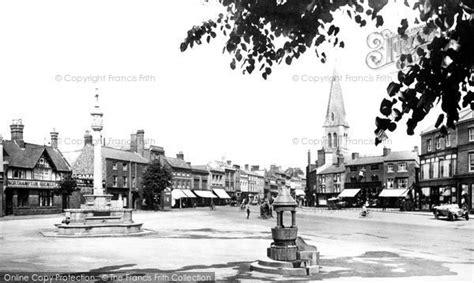 Photo of Market Harborough, Market Square 1922