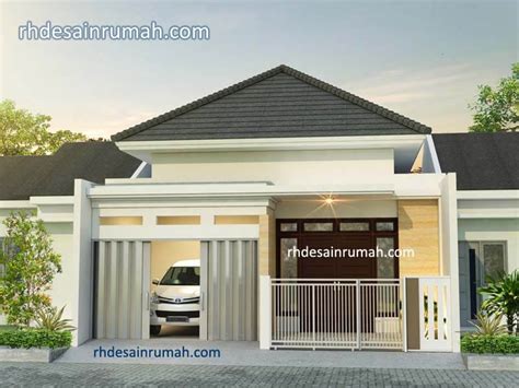 20 Ide Desain Tampak Depan Rumah Limasan Modern