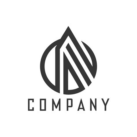 Minimalist company logo template | Premium AI-generated vector