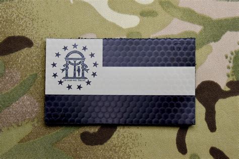 Infrared Georgia State Flag Patch – BritKitUSA