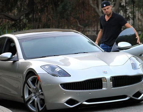 Leonardo DiCaprio Seen Driving His New Fisker Karma Luxury EV ...