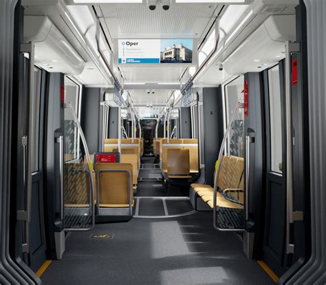 The new trams for Badner Bahn have a comfort-oriented design