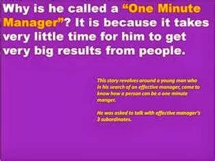 One Minute Manager Quotes. QuotesGram