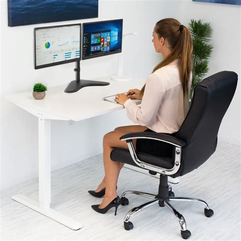 Dual Monitor Desk Stand – Mount-It!