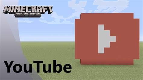 Youtube Logo Pixel Art Minecraft