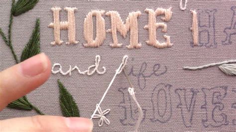 How to Do Letters Embroidery - Embroidery Machine World