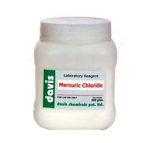 Mercuric Chloride, >99%, 250gm Plastic Container, Rs 4000/kg | ID ...