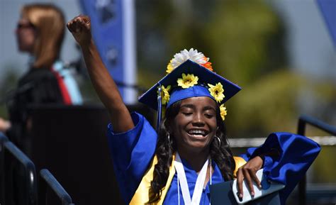 Graduation 2019: Seniors at Long Beach’s Jordan High School celebrate ...