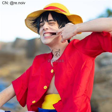 Anime One Piece Luffy Cosplay Costume