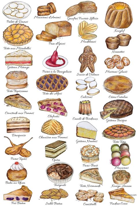 French Desserts By Region – The Illustrated Guide To Cakes And Sweets ...