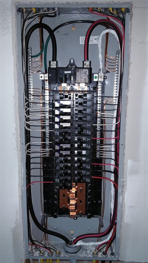 Square D 200 Amp Breaker Box Wiring Diagram