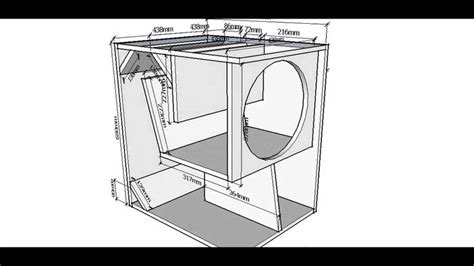 Pin on Subwoofer box design