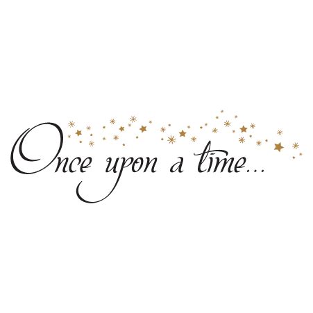 Once Upon A time Stars Wall Quotes™ Decal | WallQuotes.com