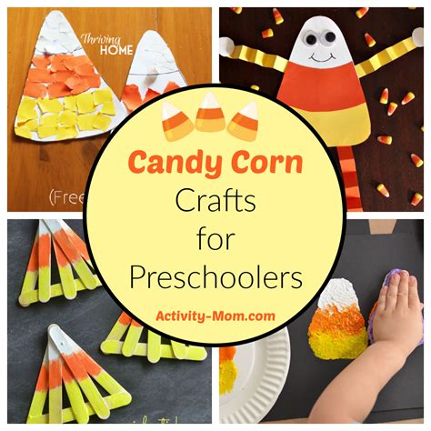 Fun Candy Corn Crafts for Kids - The Activity Mom