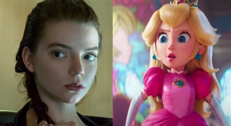 Anya Taylor-Joy Shows Off Princess Peach Cosplay At 'Super Mario Bros ...