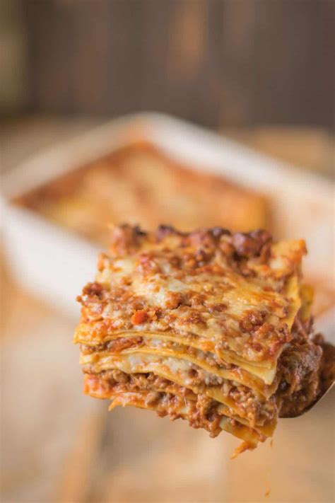 Lasagna Bolognese - Culinary Ginger