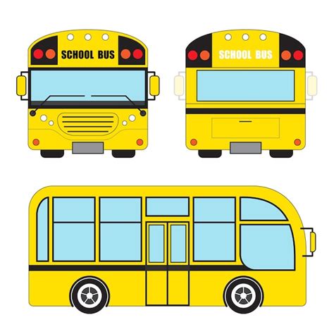 Premium Vector | School bus vector illustration