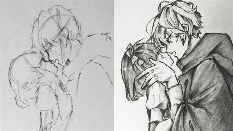 anime couple drawing tutorial - Ruthie Whittaker