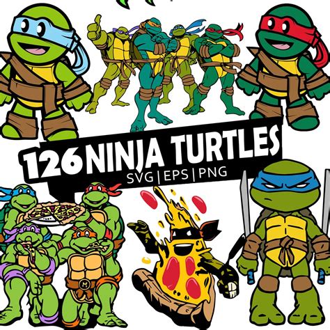 126 Ninja Turtles Svg Ninja Turtles Svg Cut Files For Cricut Silhouette