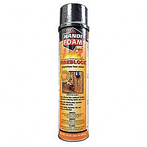 HANDI-FOAM Fire Barrier Insulating Spray Foam Sealant, 24 oz. Aerosol ...