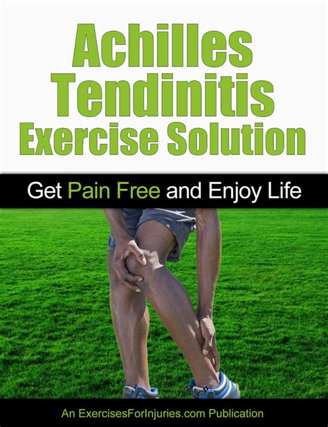 Achilles Tendinitis Exercise Solution - Digital Download (EFISP ...