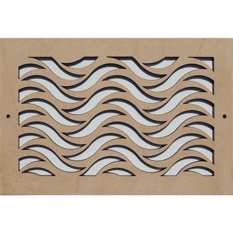 Waves - Vent Cover Wood Registers for Wall/Ceiling | Stellar Air