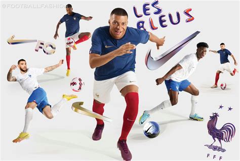 France World Cup 2022 Nike Home and Away Kits - FOOTBALL FASHION