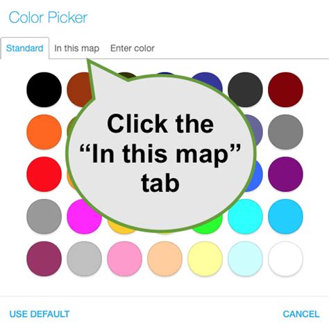 Use consistent colors in maps easily